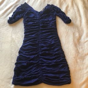 Mai Tai, stretchy, cobalt blue dress